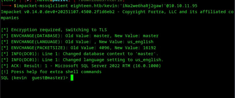 impacket-mssqlclient