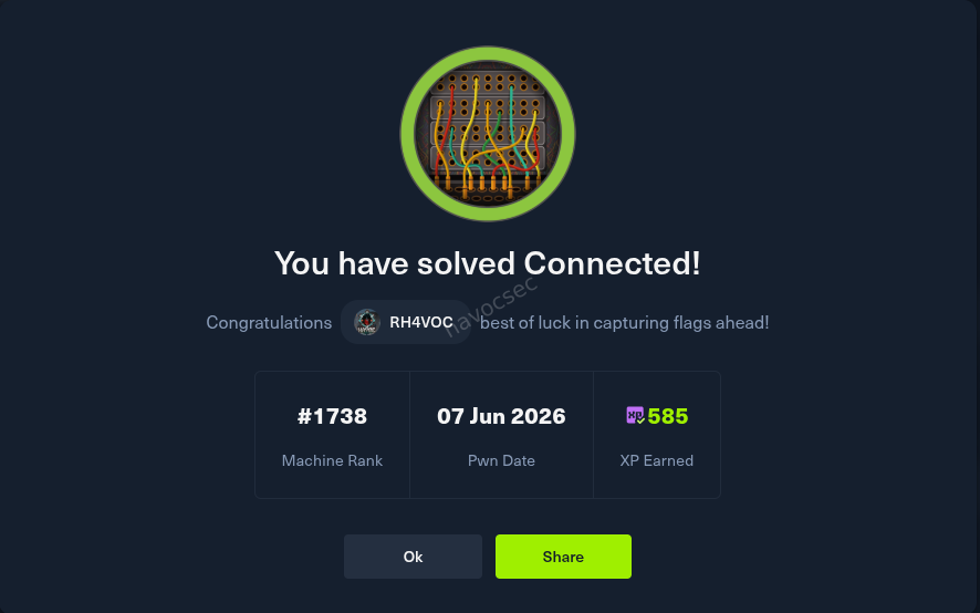 HTB Connected Complete Writeup - CVE-2025-57819 FreePBX Pre-Auth RCE, PHP Webshell, Incron Abuse & fwconsole-commands Hook PrivEsc