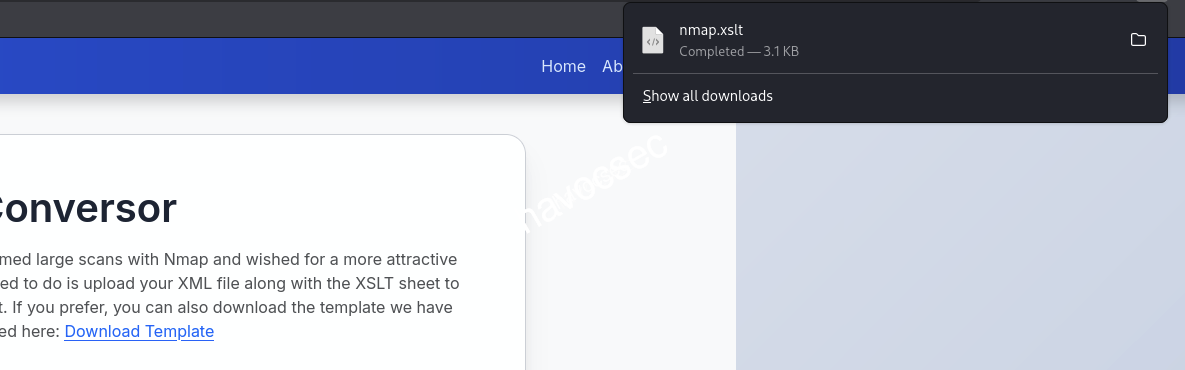 Conversor Website Dashboard Download Template