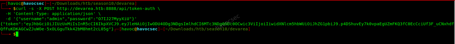 dev-token-auth