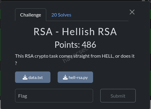 hellish-rsa