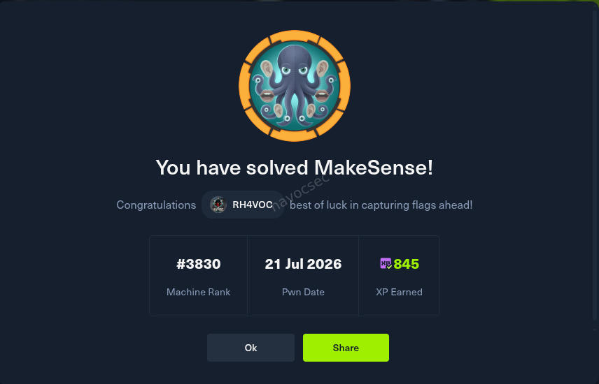HTB MakeSense Complete Writeup - Client-Side Crypto, Stored XSS & Root PHP Dev Server