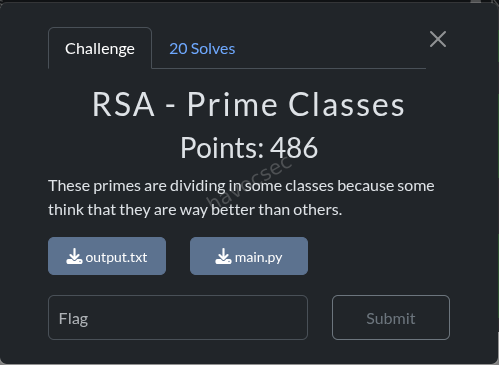 prime-classes