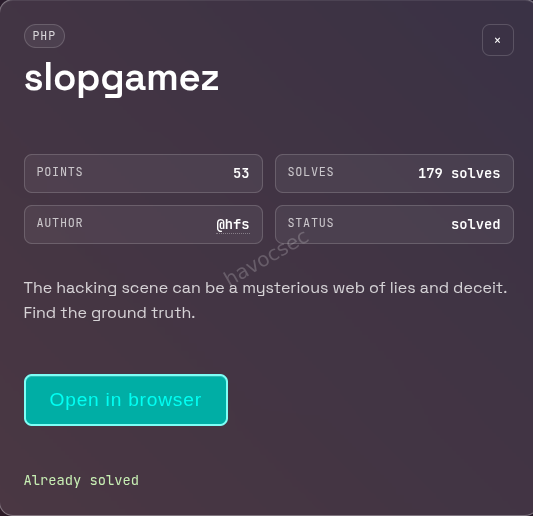 slopgamez