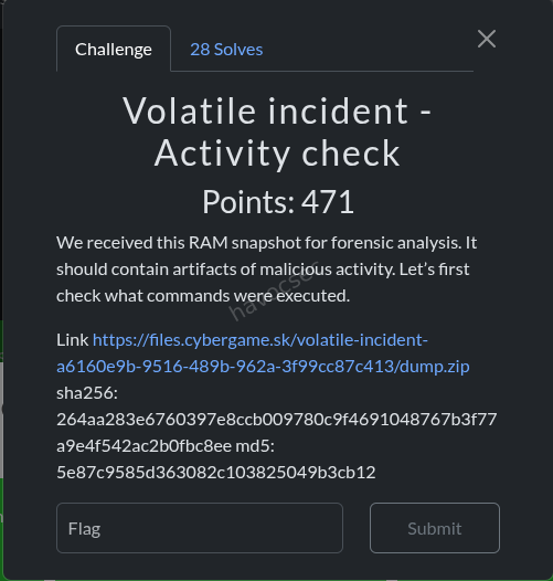 volatile-incident